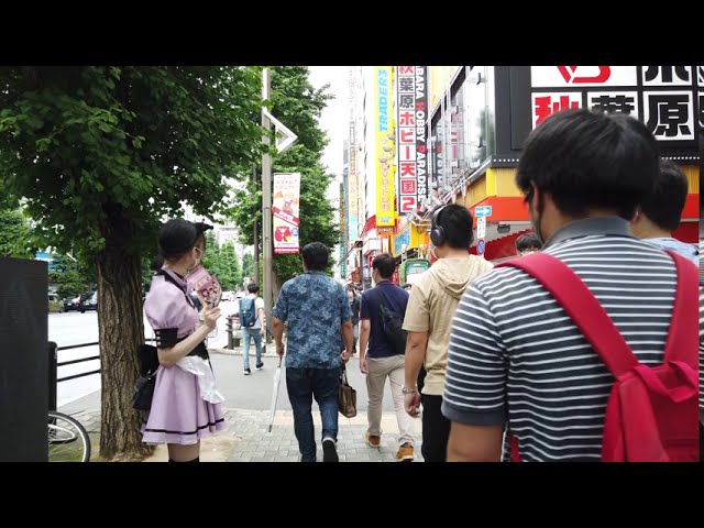 【4K】Walk on Akihabara to Ueno 秋葉原から上野駅までの散歩 2020.6