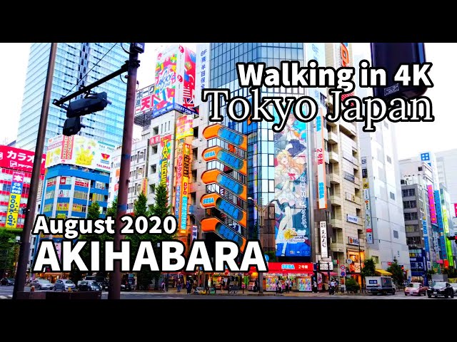 Tokyo Japan Walk in Akihabara in 4K – 秋葉原を歩く