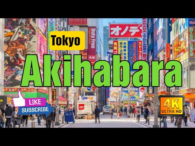 【4K】Tokyo Evening Walk – Akihabara (秋葉原), October 2020,Rainy day,Japan#tokyo#Akihabara (秋葉原)