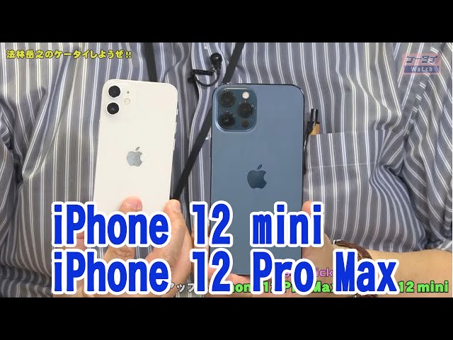 法林岳之のケータイしようぜ!!／アップル「iPhone 12 Pro Max/iPhone 12 mini」／598／2020年11月25日公開