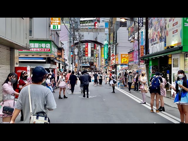 【4K】Tokyo Walk – Akihabara in the evening (Aug.2021) 【Japan】