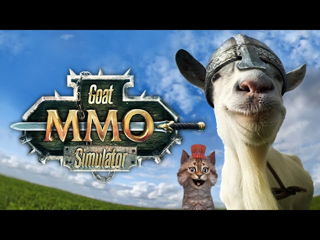 パト猫がヤギになって冒険するバカゲー『Goat Simulator: MMO Simulator』