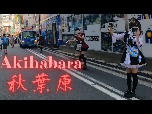 The state of emergency is over. Akihabara Tokyo walking tour.　秋葉原を散歩 【4K】