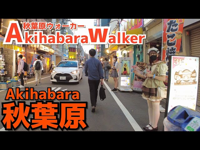 [秋葉原散歩] Walk in Akihabara | 緊急事態宣言解除後の週末夕方に秋葉原を散策（2021年10月#1）