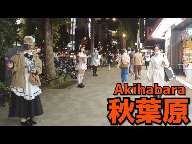[秋葉原散歩] Nightwalk in Akihabara | 週末夜の秋葉原電気街口周辺を散策（2021年10月#4）