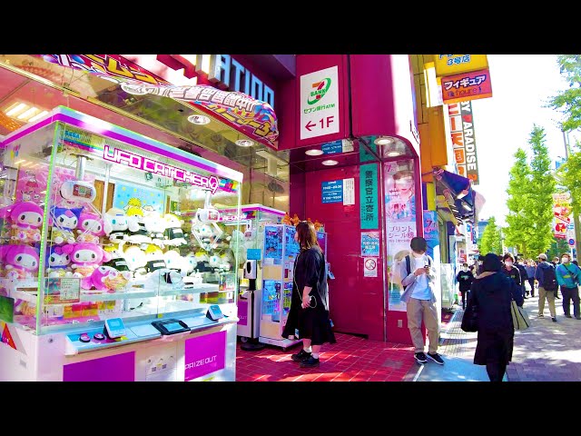 [Akihabara Walk in Tokyo] Amusement Town ♪ (4K ASMR non-stop 1 hour 01 minutes)