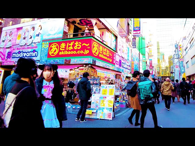 Akihabara Walk in Tokyo 💖 Have a nice year ♪ 4K ASMR Nonstop 1 hour 02 minutes