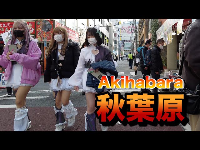 【４Ｋ60】walk in Akihabara【秋葉原をお散歩】2022年1月29日