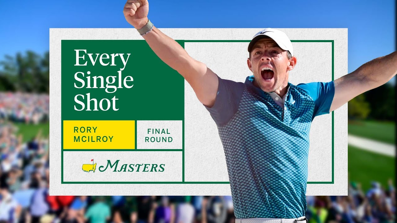 Rory McIlroy’s Final Round | Every Single Shot | The Masters